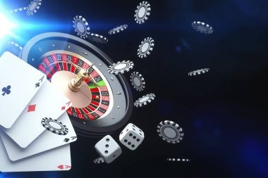 Arcade slot game with colorful icons and multipliers