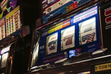 Slot games lobby showing multiple game thumbnails